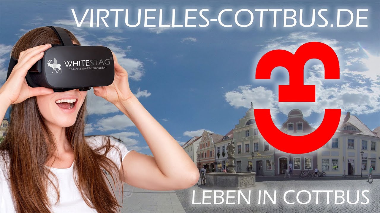 Virtuelles Cottbus - Leben in Cottbus (360° 8K 3D)