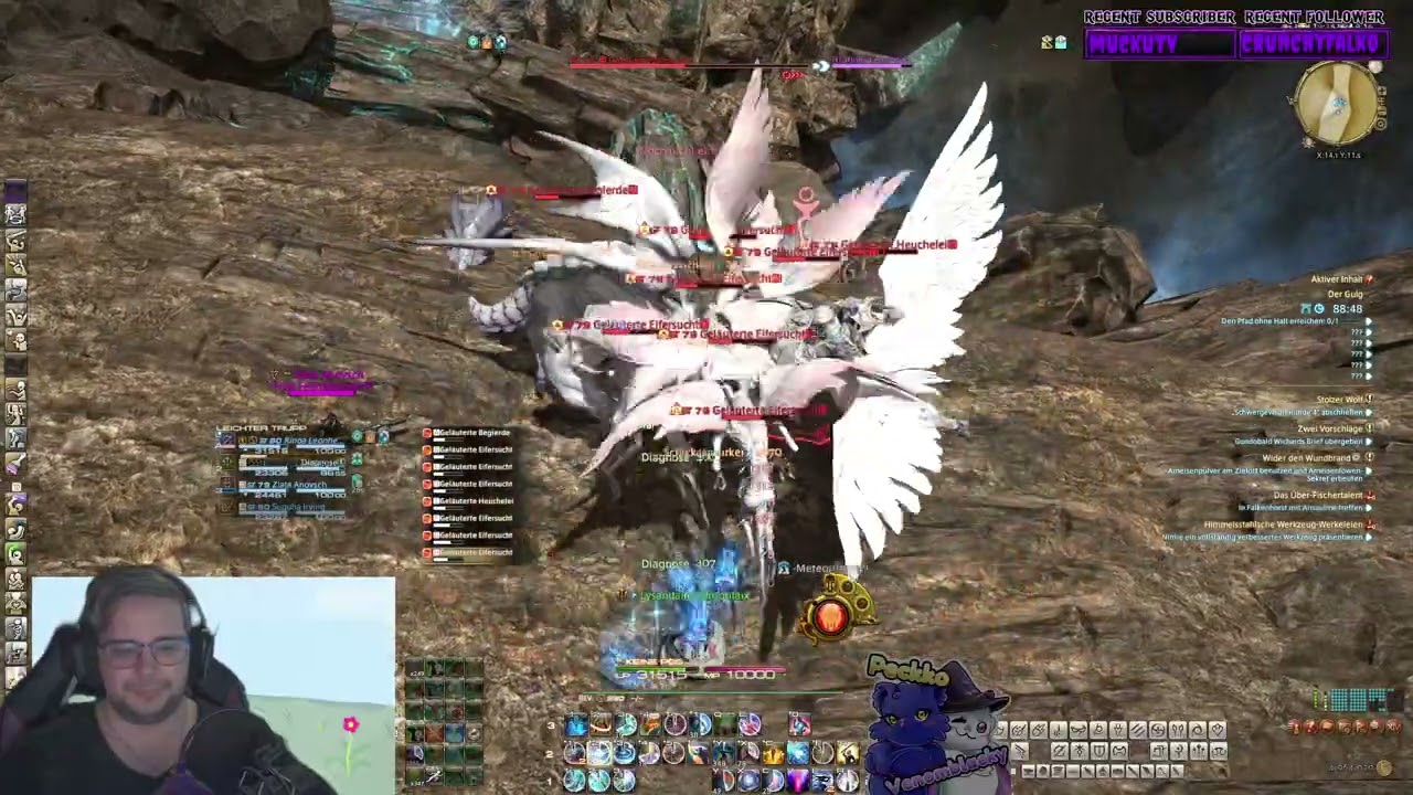 Final Fantasy XIV klassen Leveln für @peckko Stream vom 04.01.26