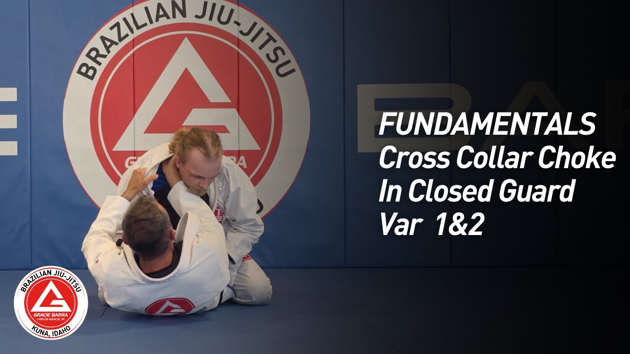 BJJ Fundamentals - Closed Guard: Cross Collar Choke Variations 1 & 2
