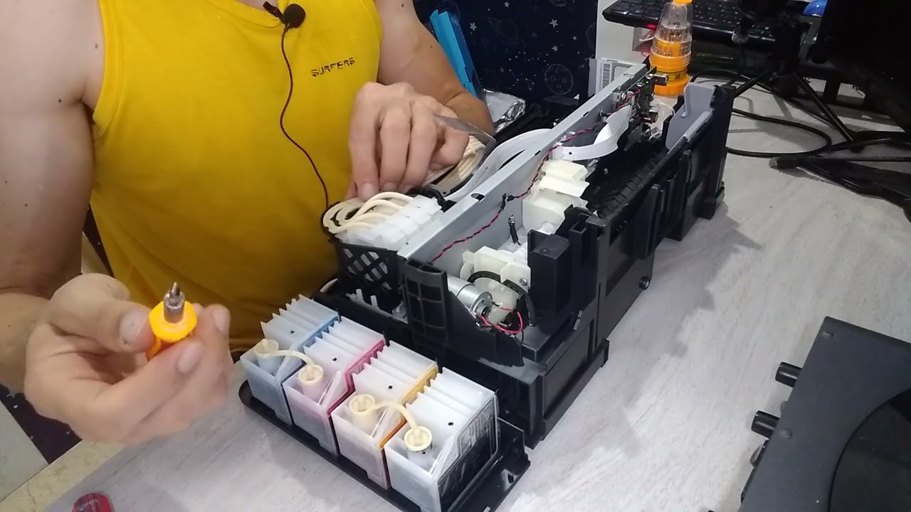 Tutorial: Corrigindo falha de impressão Epson L120