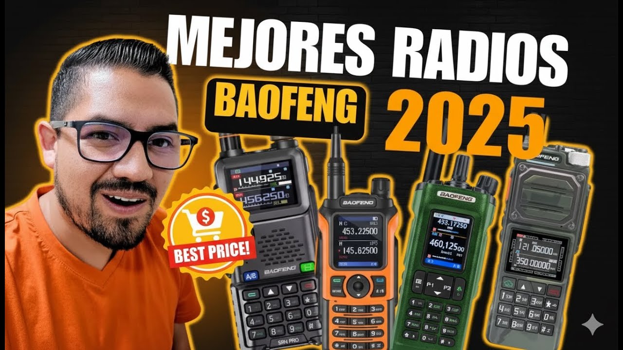 TOP 4 MEJORES radios BAOFENG DEL 2025 ranking precio calidad tecnología radios BAOFENG ✅