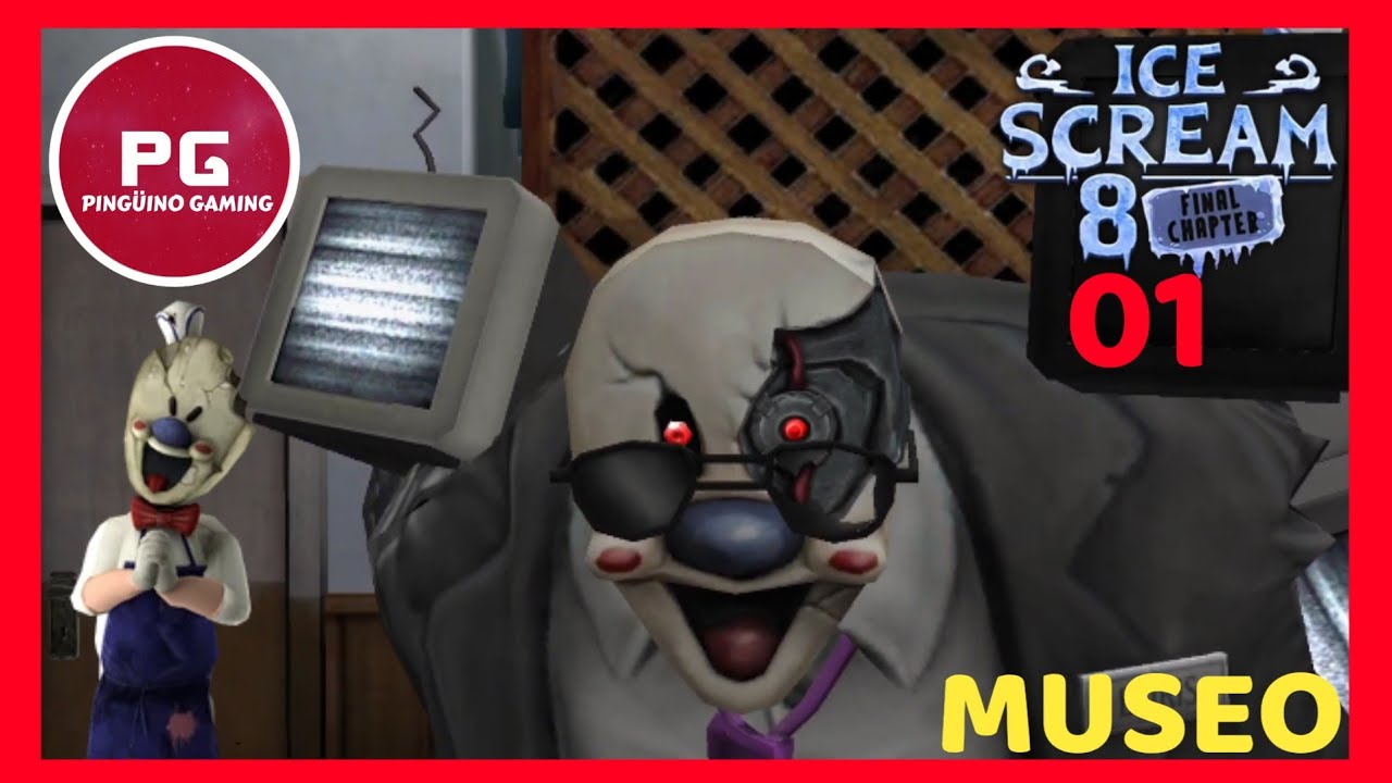 Robot Gigante Al Regresado Pero De La Peor Manera | Mision De Museo | Ice Scream 8 