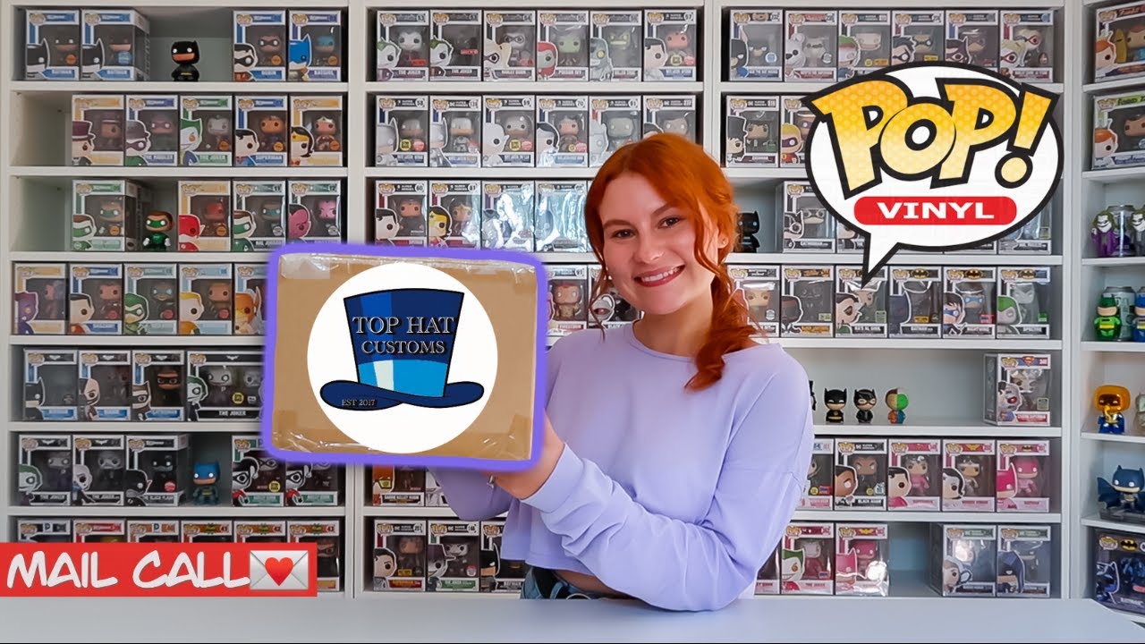 Unboxing DC Funko Pop Customs From Top Hat Customs! | Mail Call From Friends #3