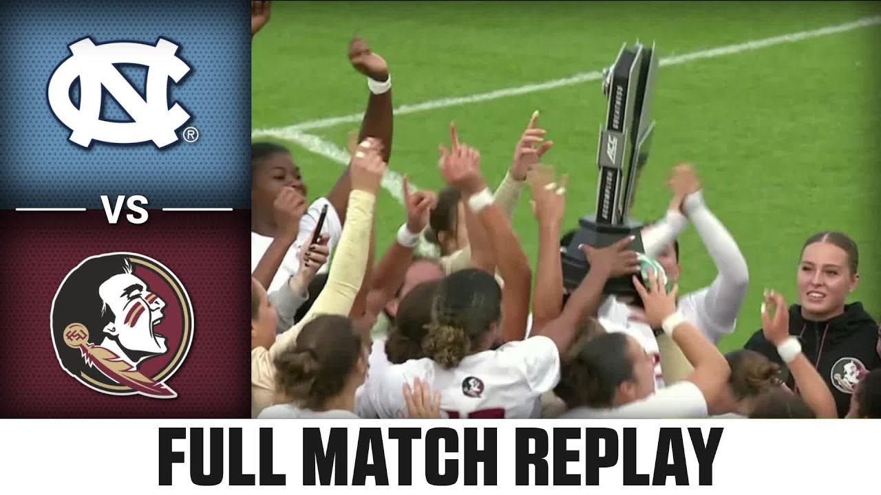 North Carolina vs. Florida State Full Match Replay | 2024 ACC Women’s Soccer