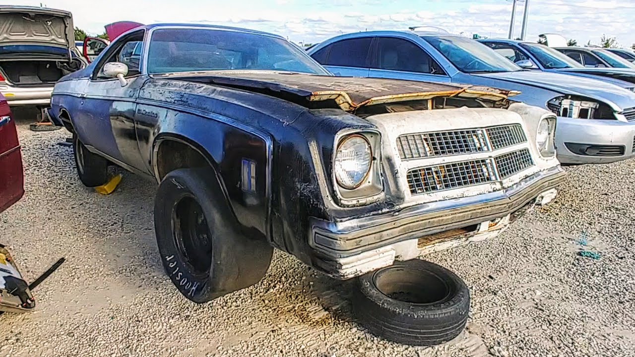1975 El Camino Laguna S3 Clone ? Junkyard Find