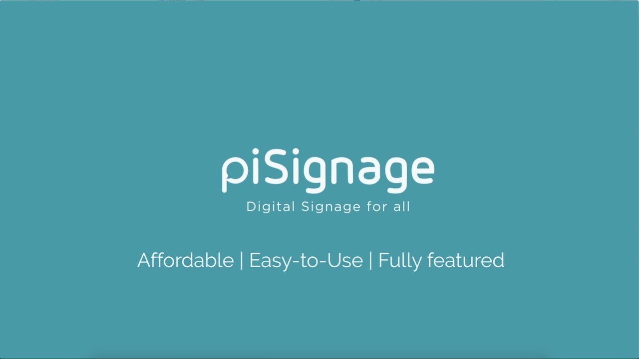 Digital Signage solution powered by Raspberry Pi