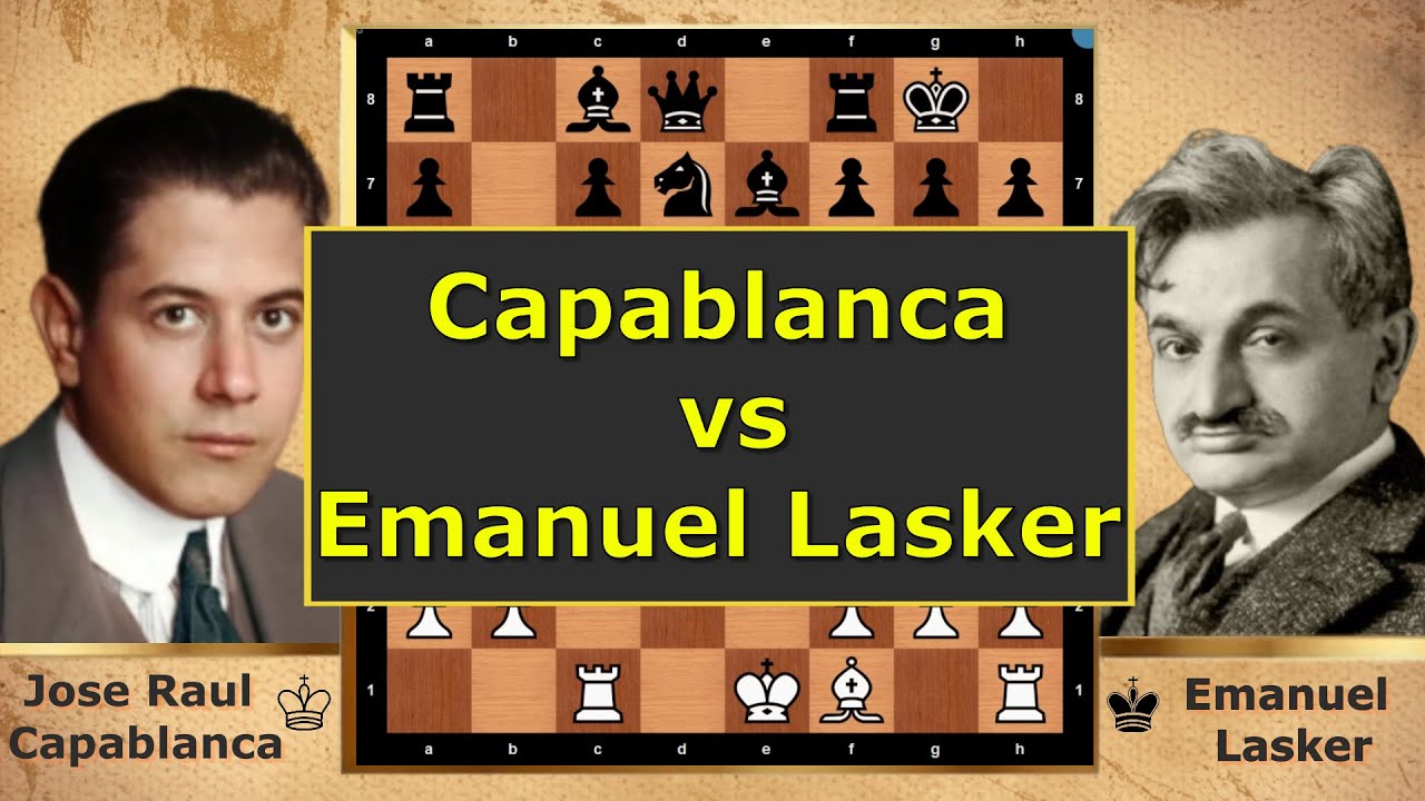 CAPABLANCA VS LASKER – HAVANA WORLD CHAMPIONSHIP BATTLE! ♟🔥 #chesshistory  #worldchampionship