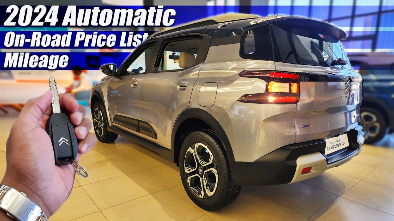 Citroen C3 Aircross 2024 Automatic, On Road Price List, Mileage, Features
