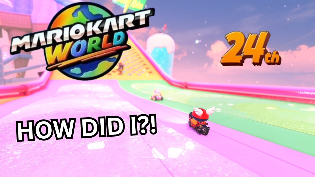 I SERIOUSLY Don't Know How This Happened...  |  Mario Kart World Challenge