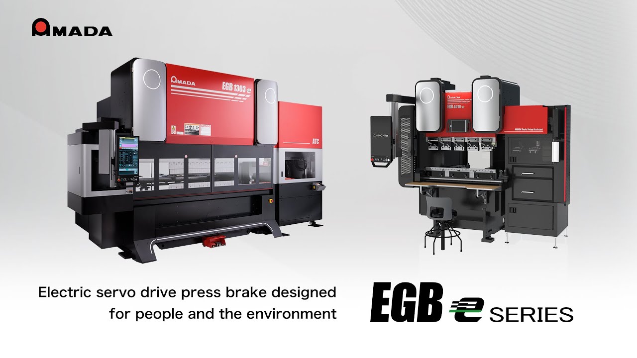 Servo drive press brake. EGBe Series