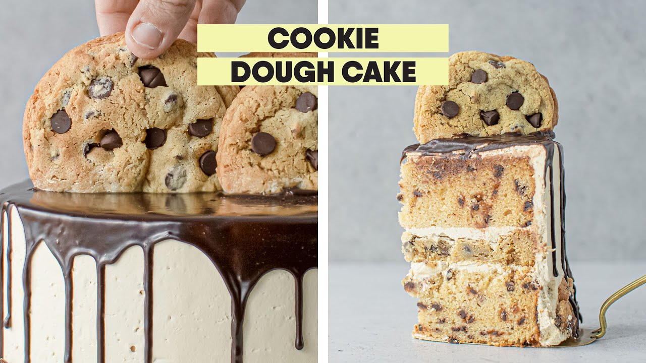 Cookie Dough Cake for Cookie Lovers! - The Scran Line