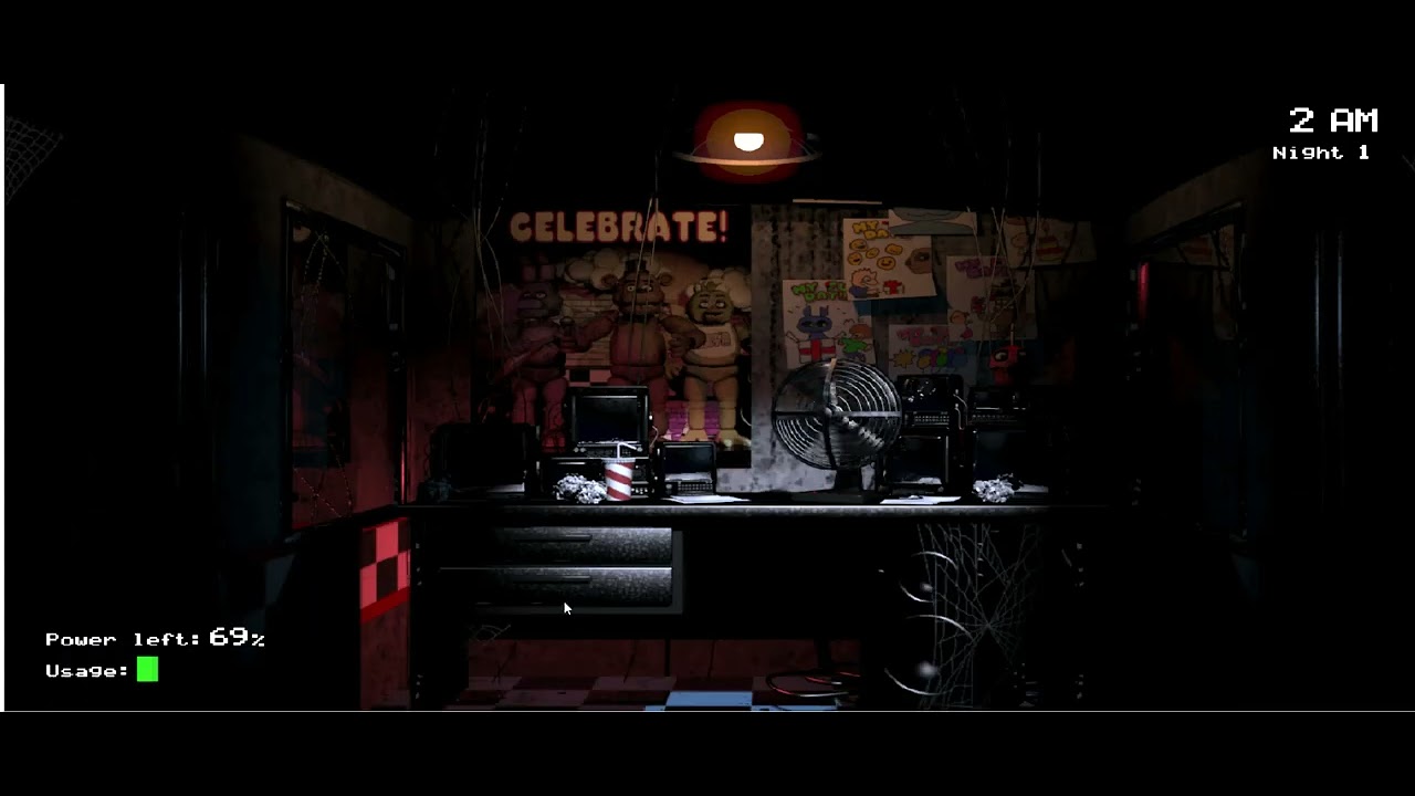 FnaF noc 1 łatwe