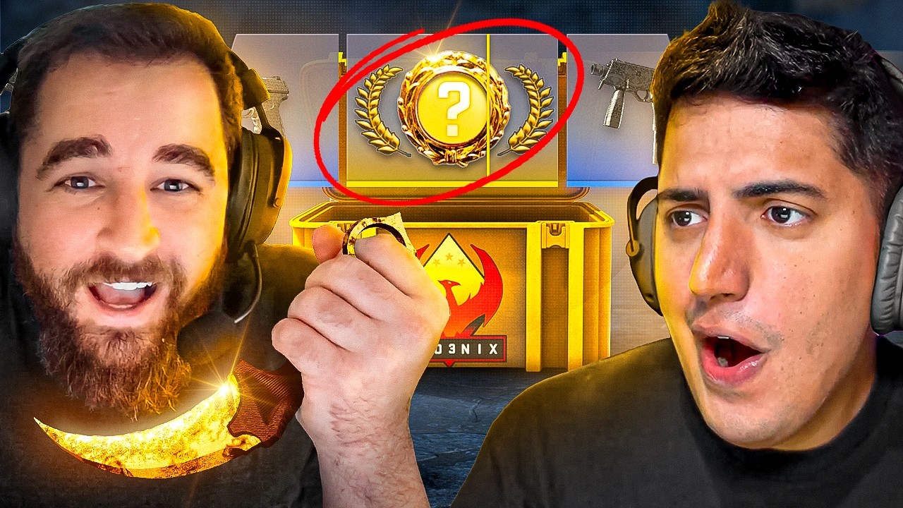FALLEN, NÓS CONSEGUIMOS!! ABRIMOS AS CAIXAS que ELE GUARDOU POR ANOS E GANHAMOS UMA FACA NA VALVE…