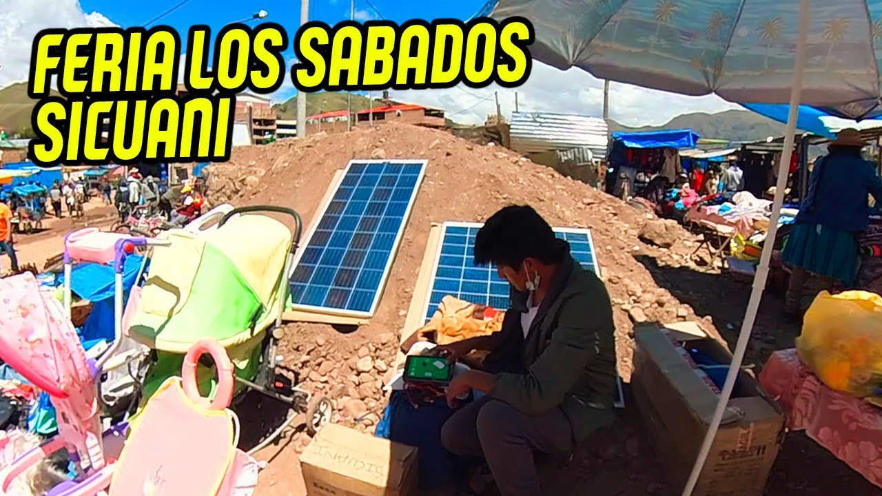 Recorriendo la FERIA EN SICUANI Cusco