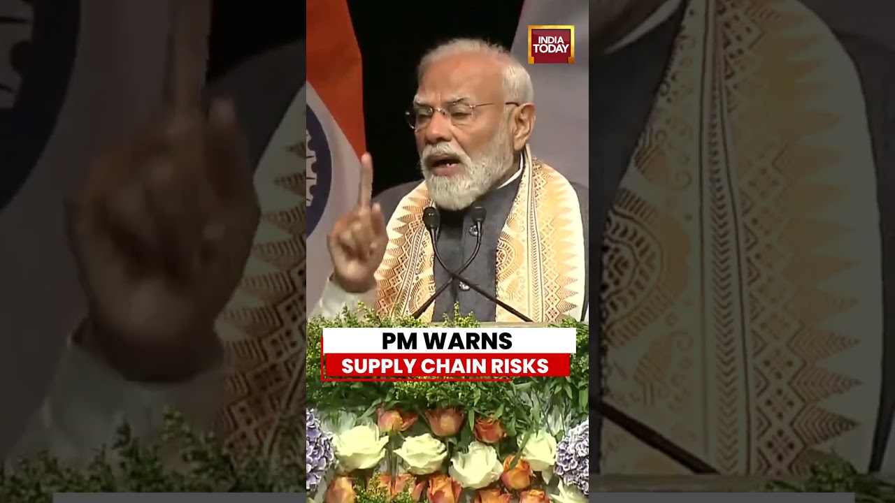 PM Modi Warns Of Global Supply Chain Risks Amid Energy Crisis #pmmodi #netherlands #thehague