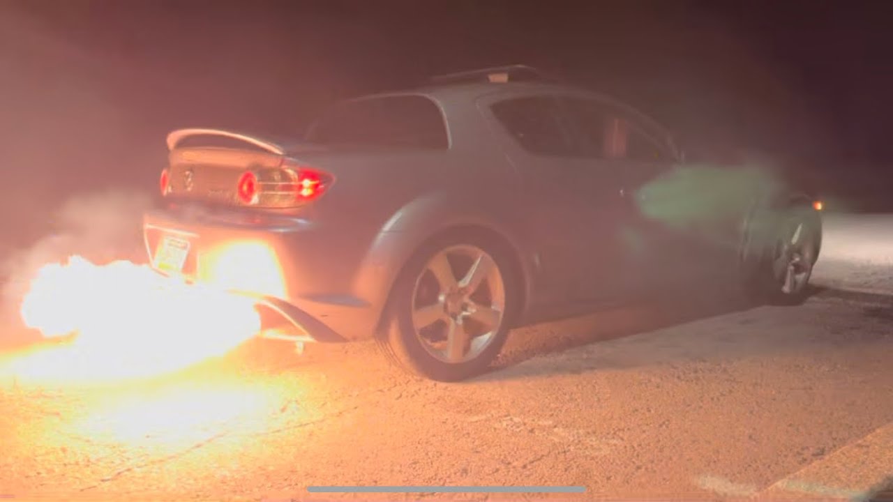 RX-8 Shoot Big Flames