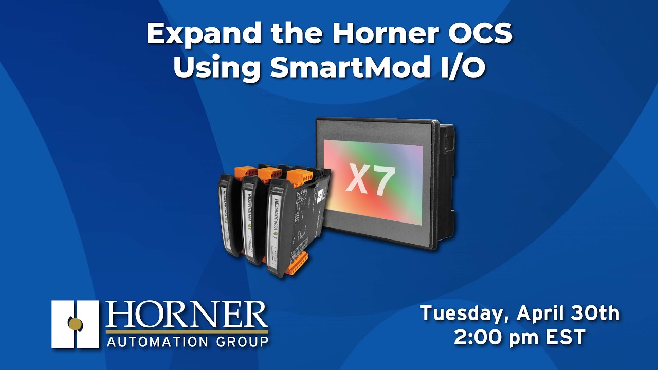 Expand the Horner OCS Using SmartMod I/O