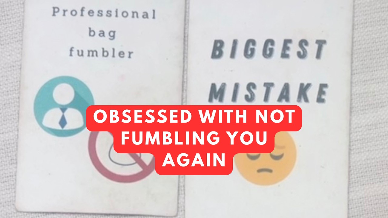 Obsessed with not fumbling you again