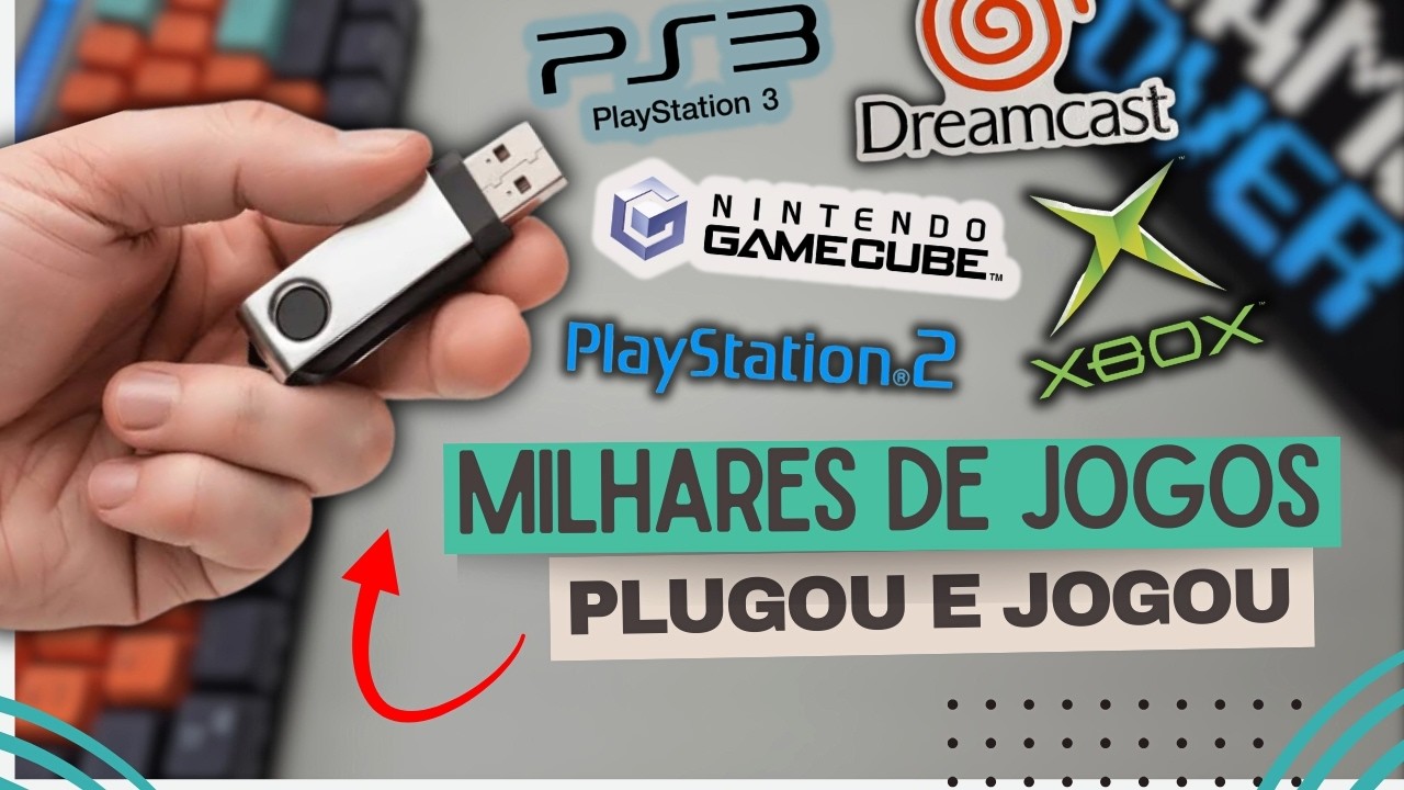 Só Plugar e Jogar MILHARES De JOGOS Até PS3 - Testei TUDO e Foi INCRÍVEL!
