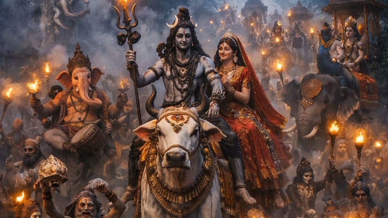 शिवरात्रि भजन काशी नगरी से आ रही है बारात गोरा के अंगना में