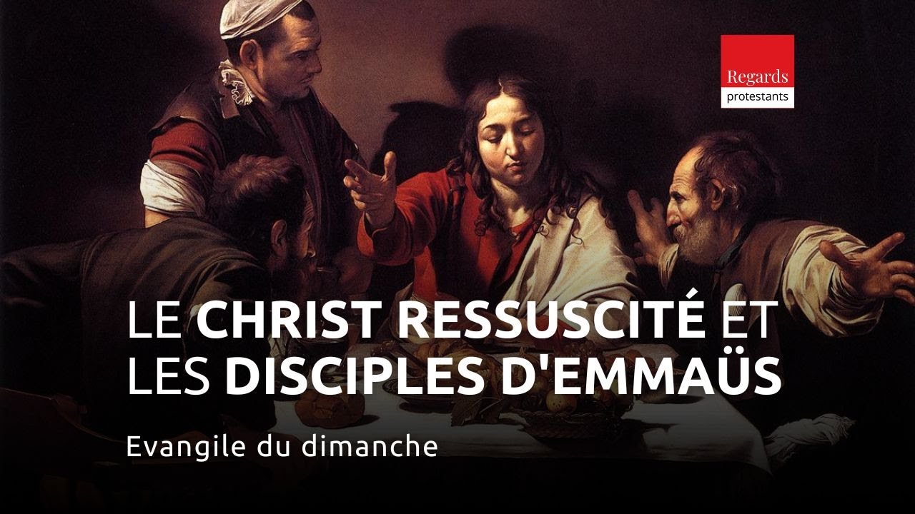 Le Christ ressuscité chemine avec des disciples. Luc 24, 13-35
