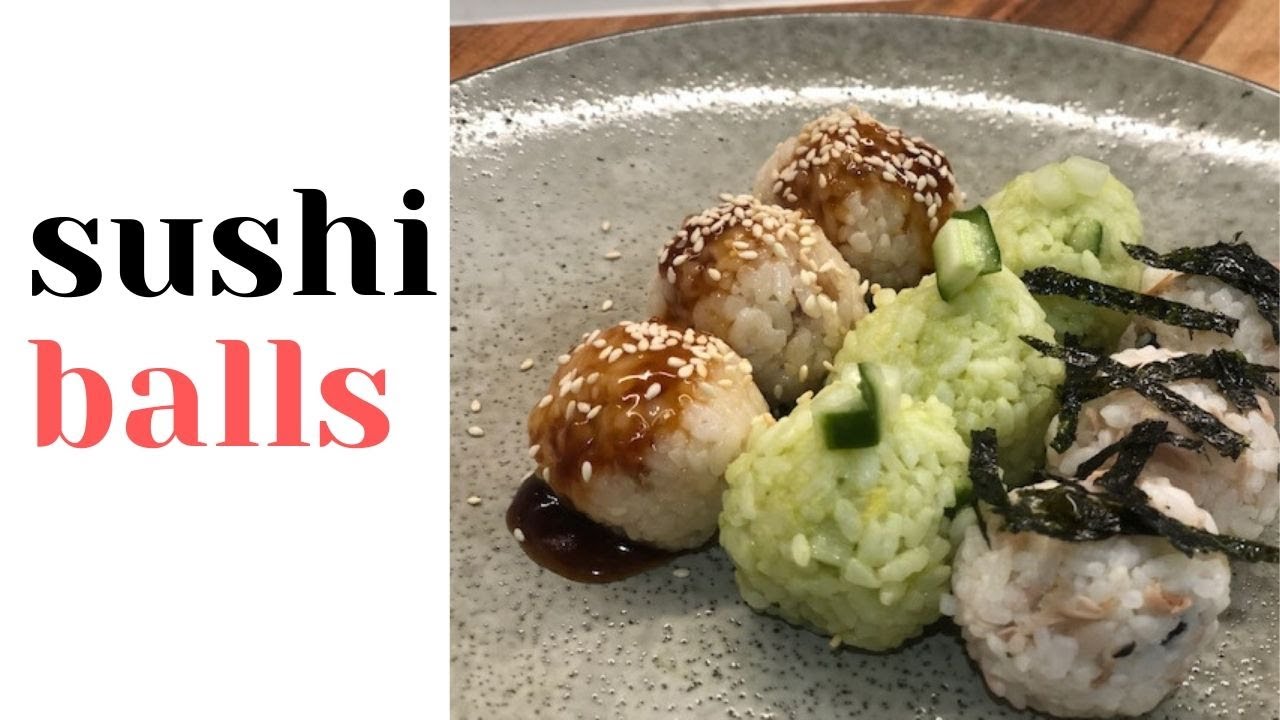 How to make easy Sushi rice balls
