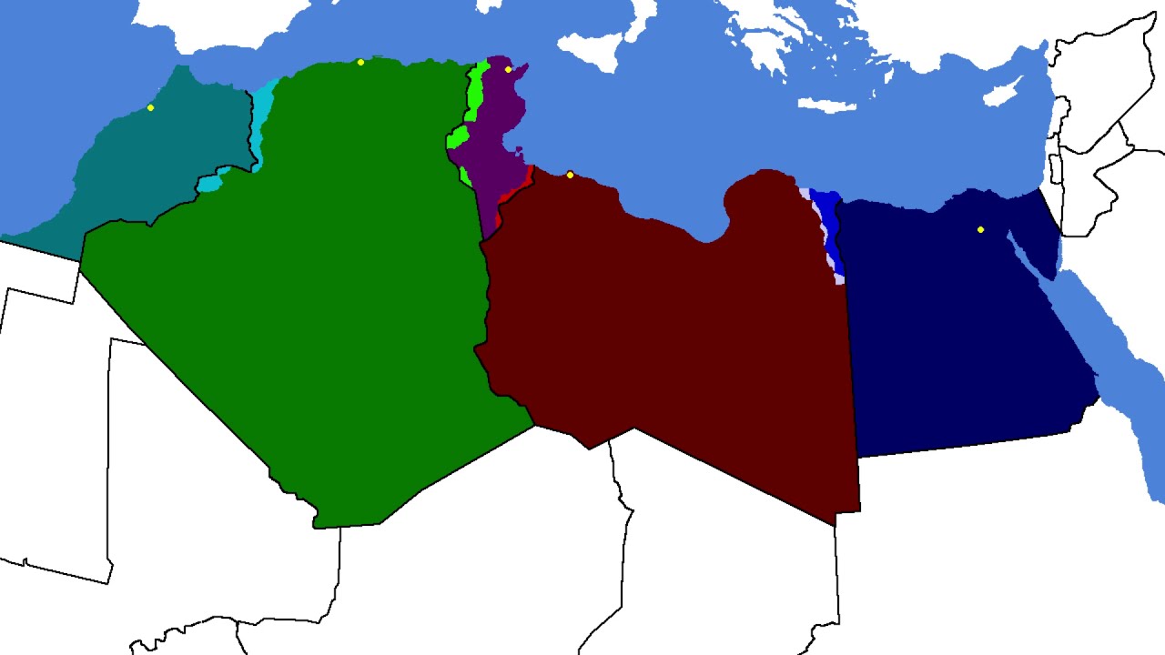 Egypt vs Algeria vs Libya vs Tunisia vs Morocco | North African Battle Royale