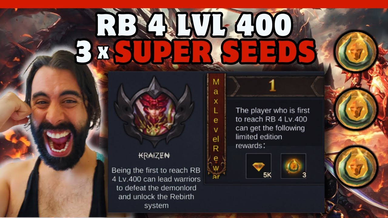 Mu Dragon Havoc | 1° RB4 LVL 400 del SERVER! | Te presento las 