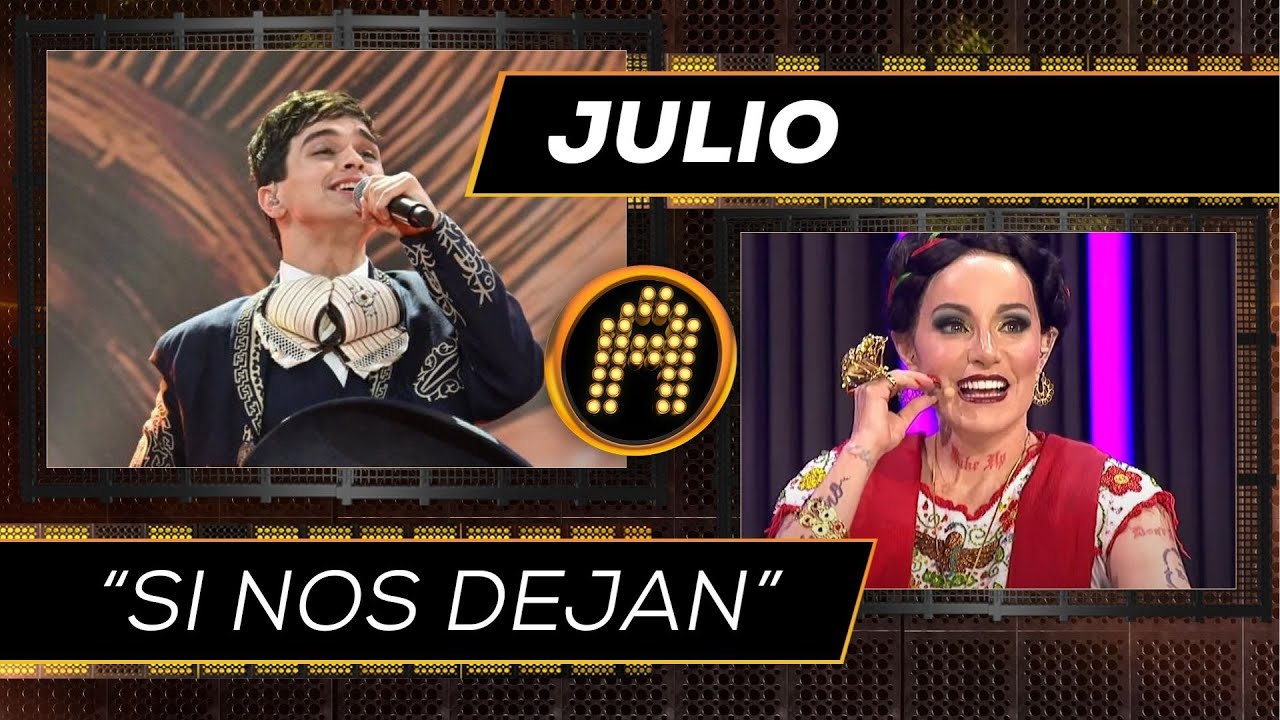 ¡Julio nos erizó la piel con su presentación de 
