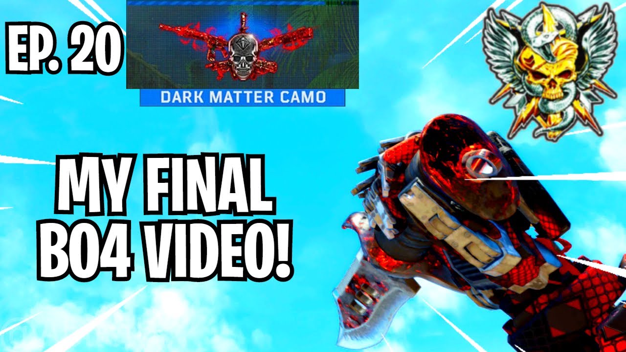 My Last Black Ops 4 Video..? Road To Dark Matter Episode 20 (COD BO4) Combat Knife - Black Ops 4