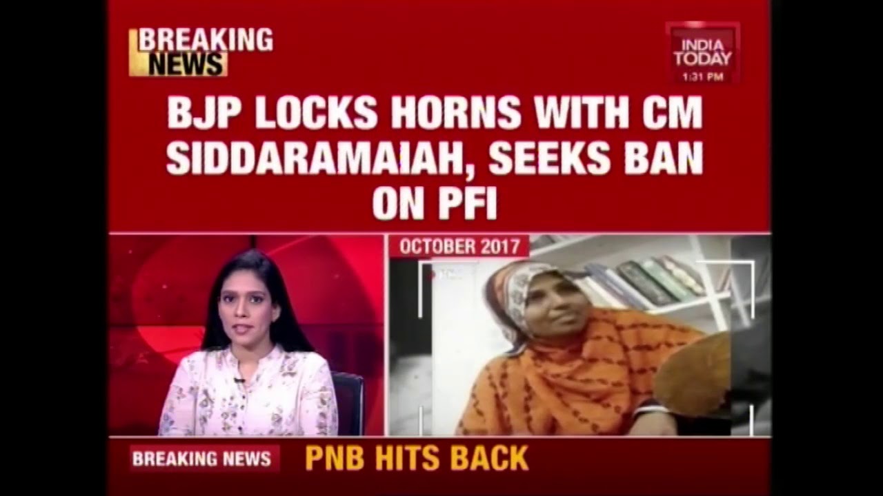 BJP, Congress Lock Horns Over PFI Ban In Karnataka