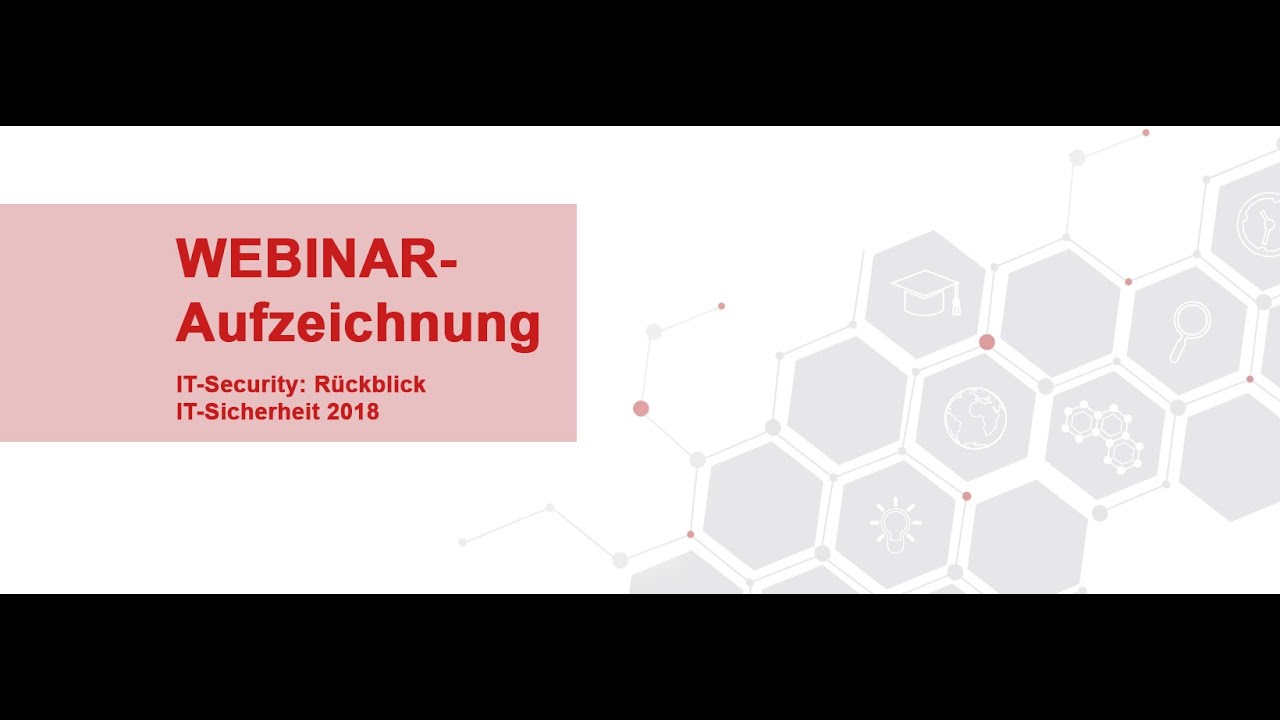 23.01.2019: IT-Security: Rückblick 2018