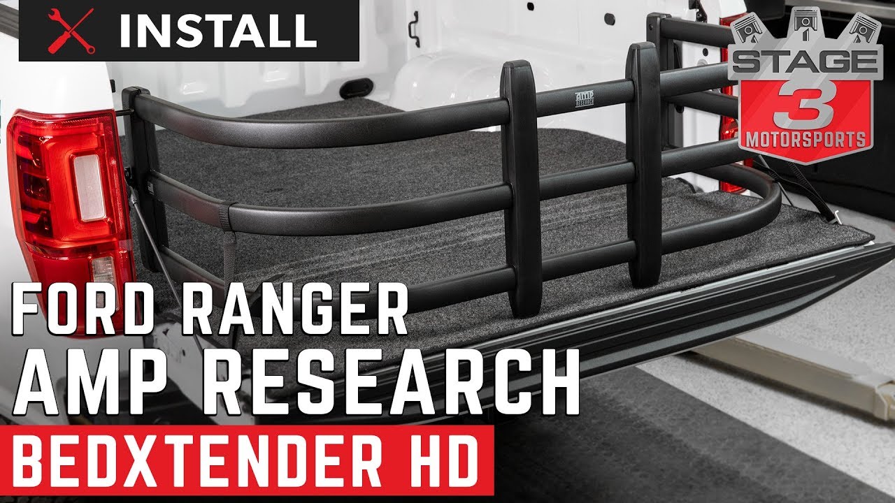 2019-2023 Ranger Standard Bed AMP Research BEDXTENDER HD Install