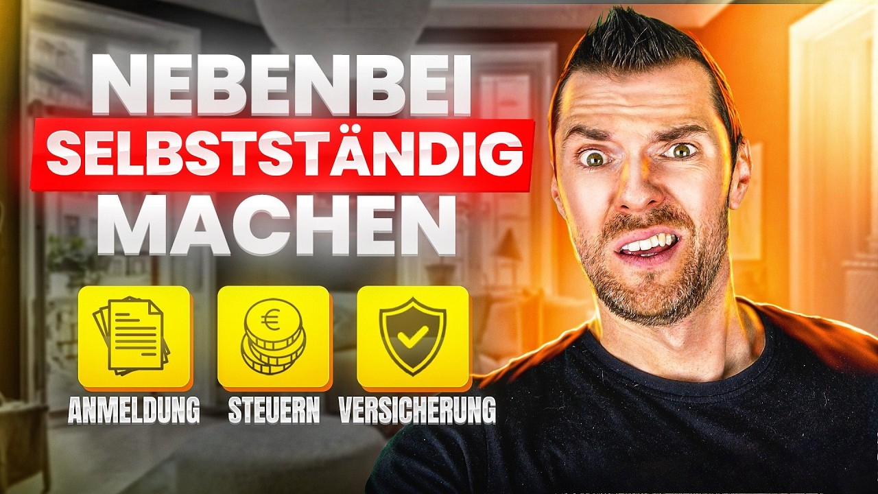NEBENBEI SELBSTSTÄNDIG - Die ultimative Anleitung zum Nebengewerbe anmelden & durchstarten