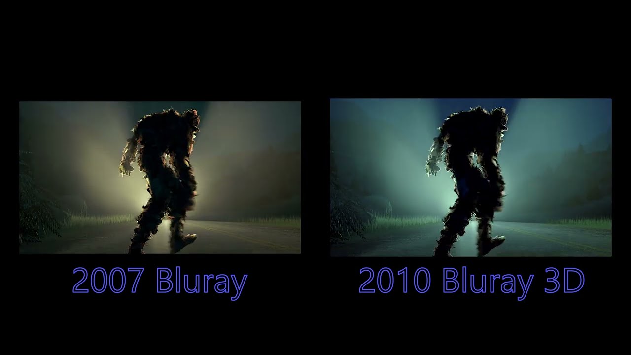 Open Season 2007 Bluray/ 2010 Bluray 3D Comparsion Samples Part 14