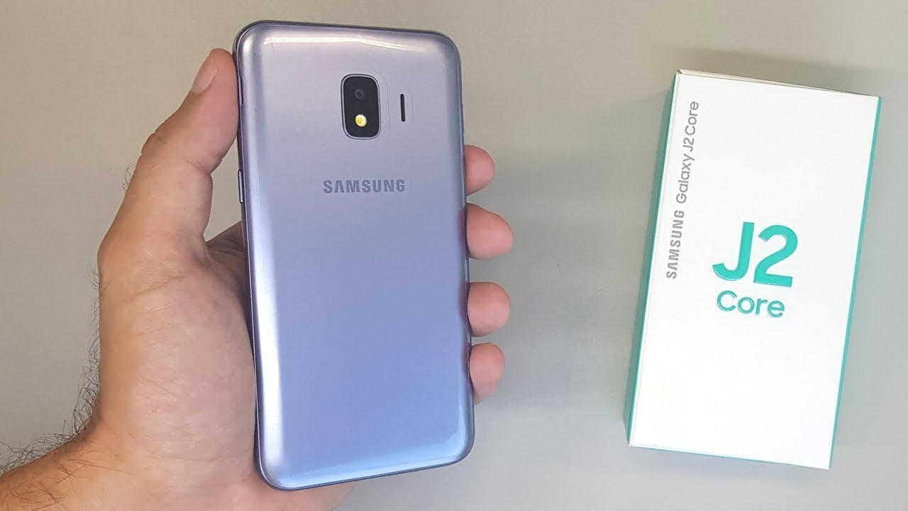 Unboxing Samsung Galaxy J2 Core Prata | Abrindo a caixa - Review
