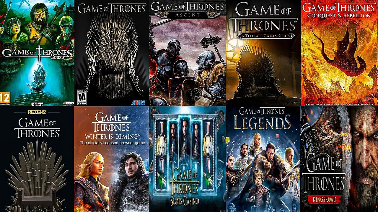 The Evolution of GAME OF THRONES Games (2011-2025)