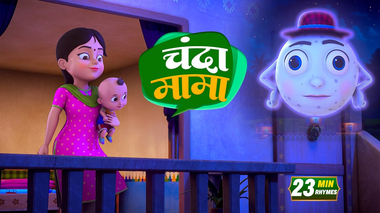 Chanda Mama Door Ke + More Rhymes | चंदा मामा l Hindi Rhymes And Kids Songs l Chintu Pintu TV