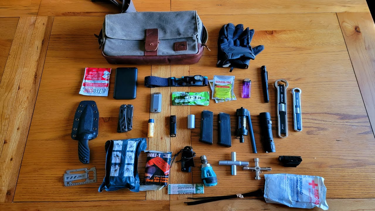 EDC MAN BAG LOADOUT (Man Purse)