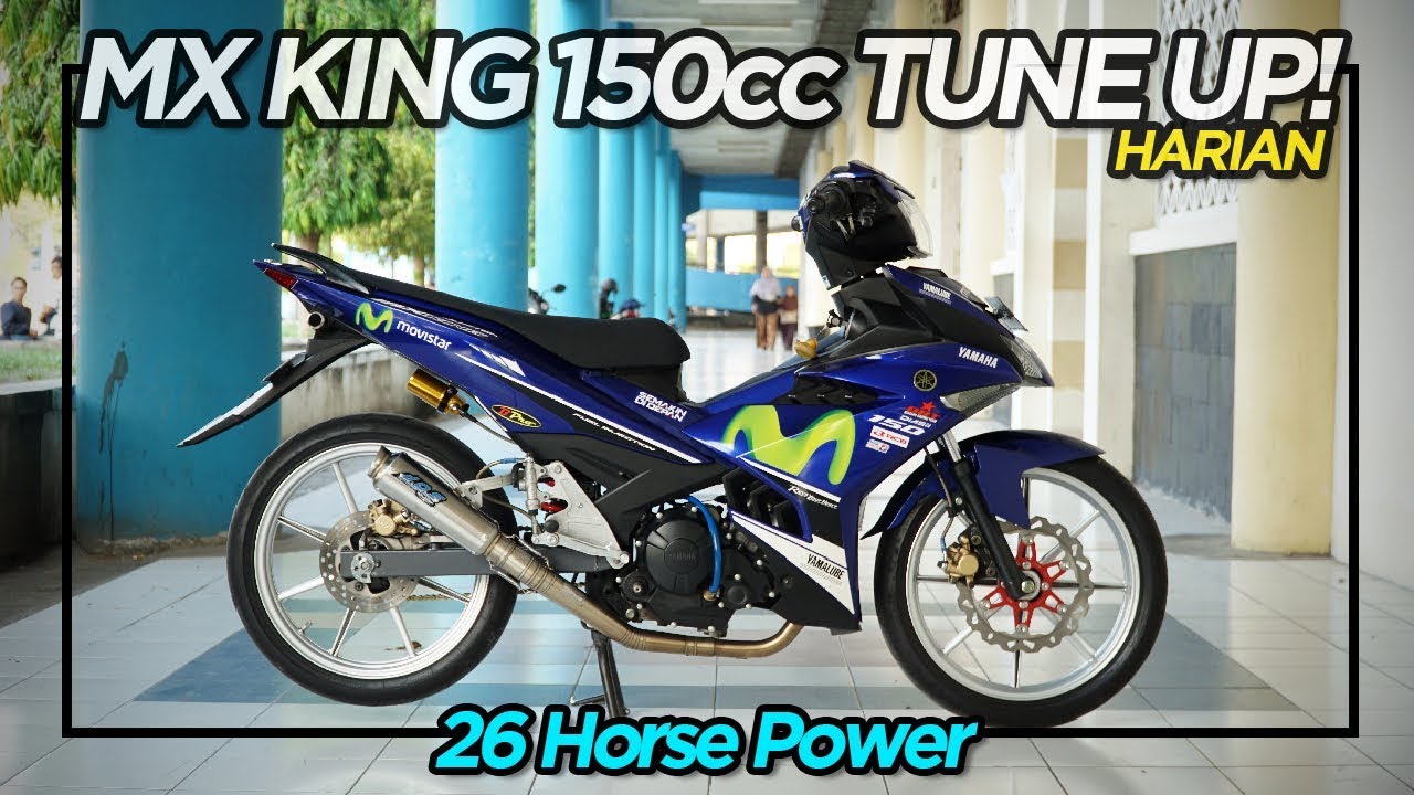 Dyno Test Jupiter MX King 150 Tune Up Harian 26 HP