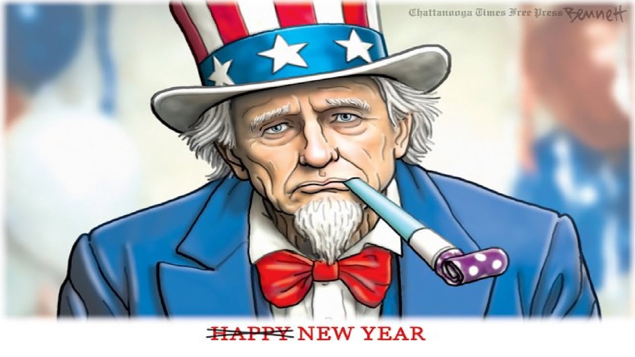 Today's Viral Funny US Political Cartoon | Trump Parody & Satire | Daily Comic News | DECEMBER 31
