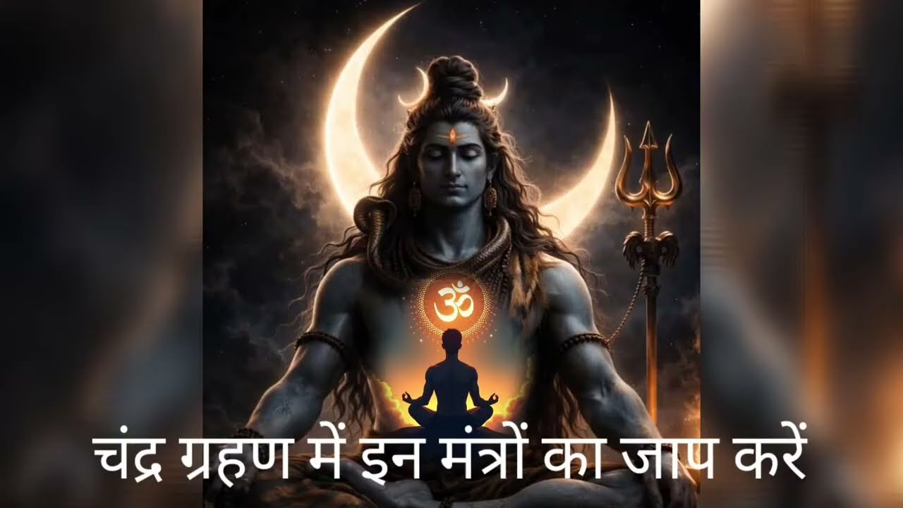 आज चंद्र ग्रहण में इन दिव्य मंत्रों का जाप कीजिए 🙏💥🦚💯✨,