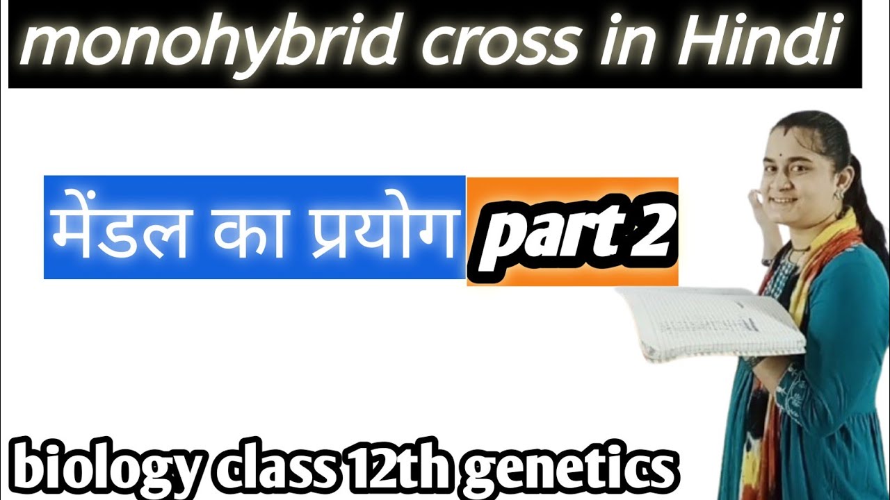 Monohybrid Cross क्या है? | Mendel का Monohybrid Cross आसान भाषा में | Class 12 Biology