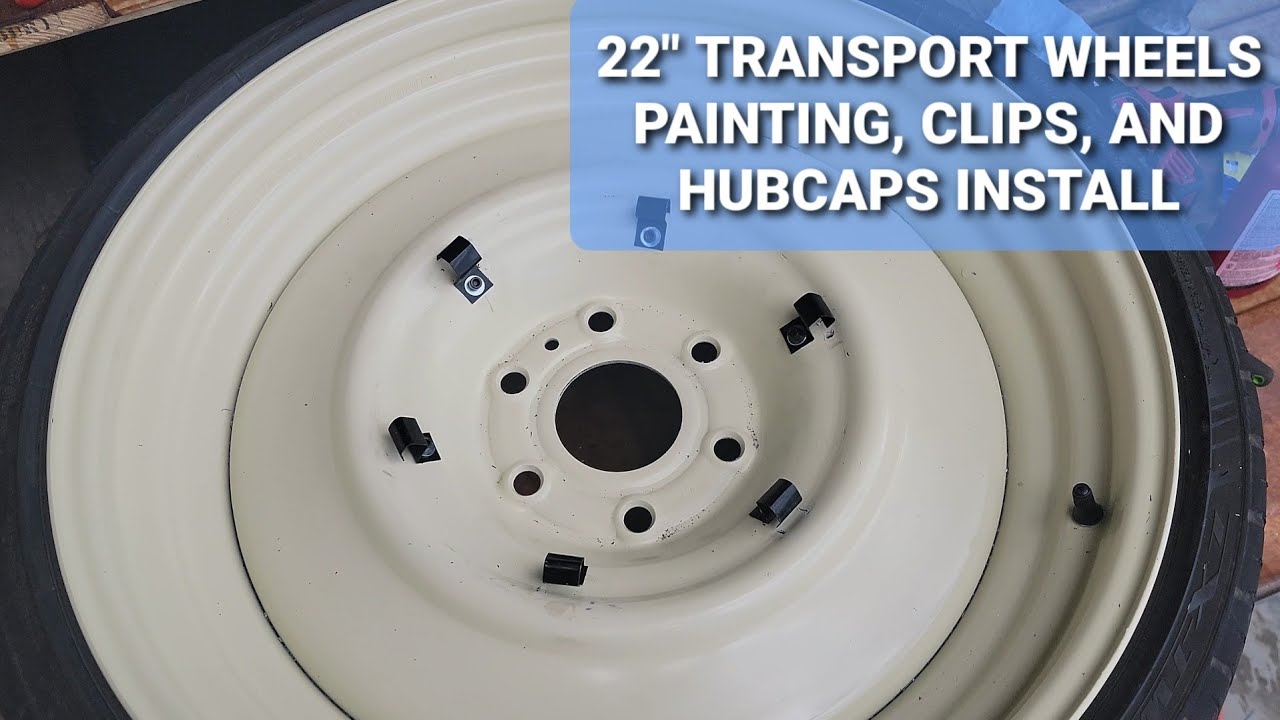 Transport 22s center cap clips install