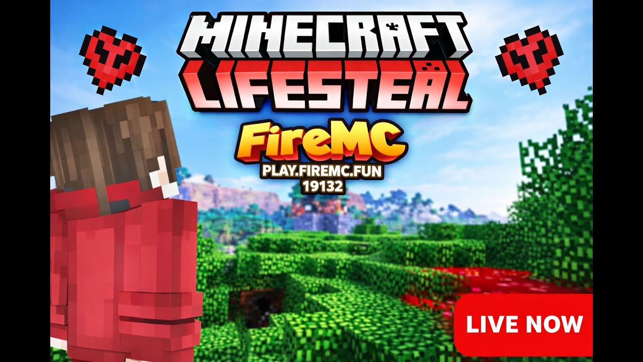 🔴 LIVE Minecraft Fire MC | Grinding, PvP & Adventure