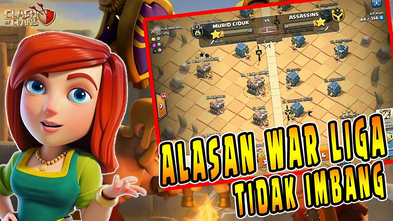 Alasan War Liga Ketemu Musuh Tidak Imbang