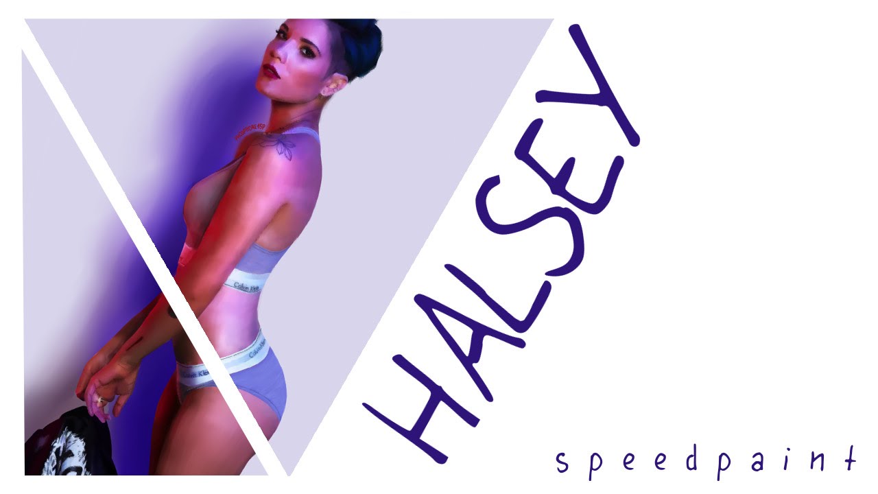 LET'S DRAW HALSEY / speedpaint