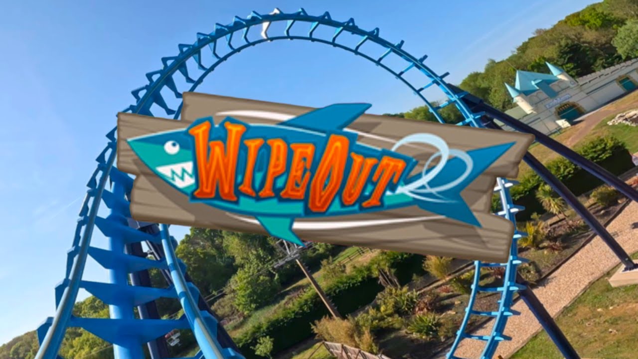 Wipeout On-Ride POV [4K] - Pleasurewood Hills