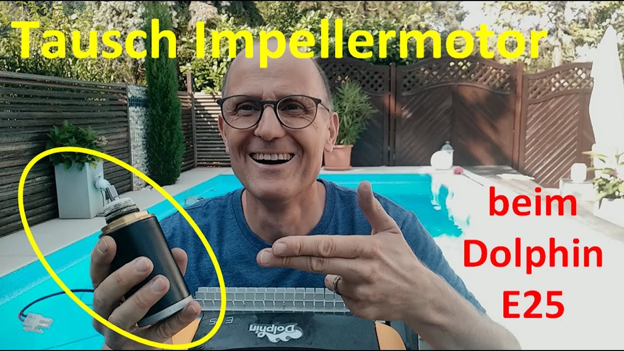 Tausch des Impellermotors beim Dolphin E25 #Poolroboter #Pool #Reparatur #Dolphin