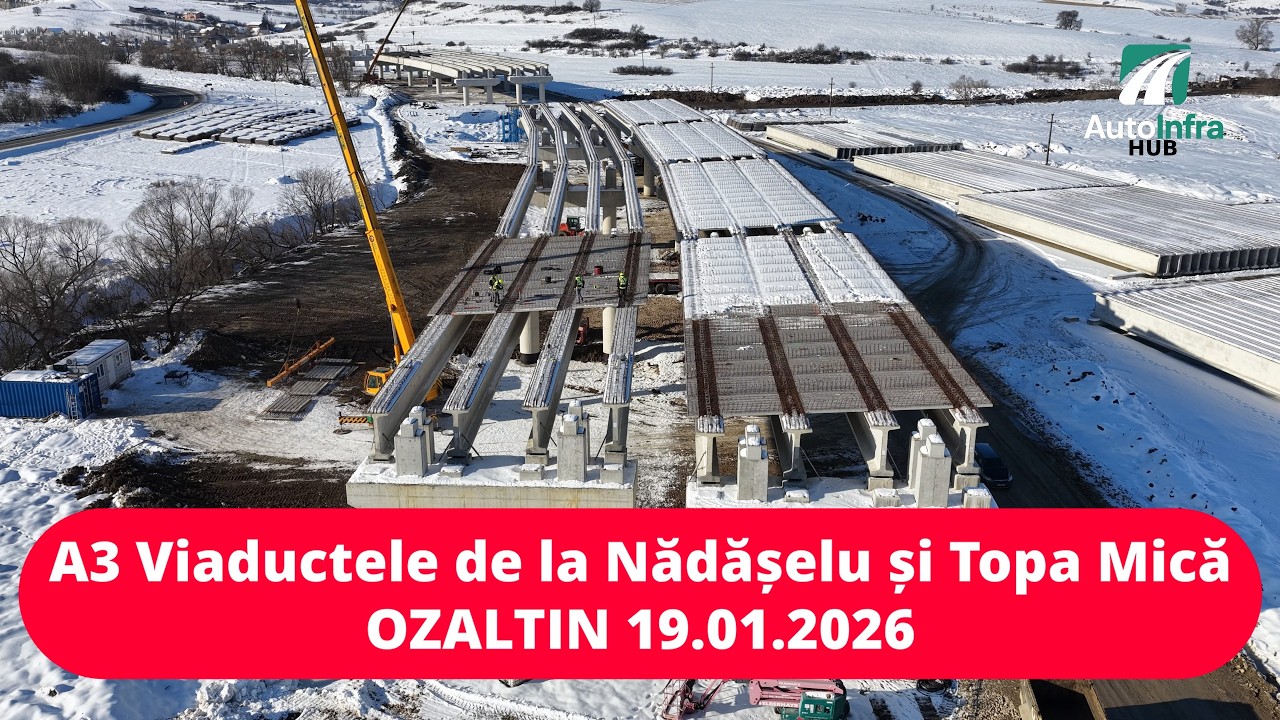 Autostrada A3 -  Viaductele ÖZALTIN de la Nădășelu și Topa Mică